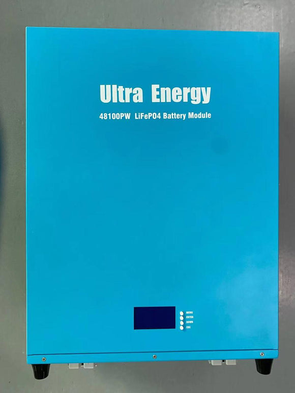 4.8kwh 48v Ultra Energy Wall Mounted Lithium Battery