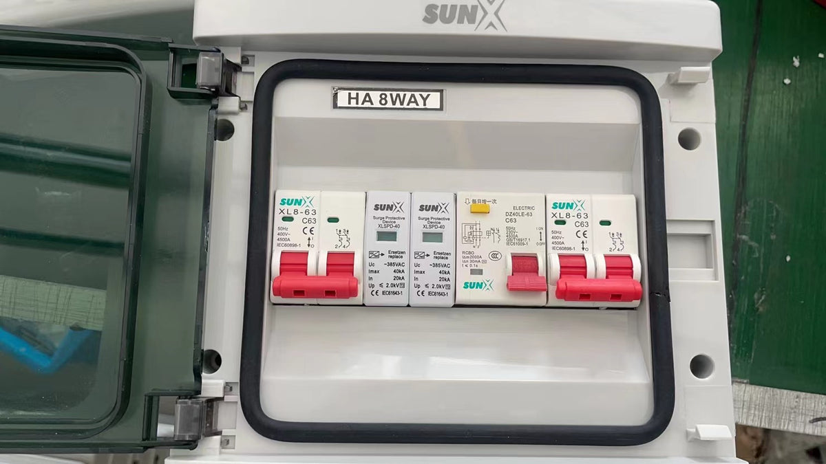 SunX 8 way Distribution Box | New Media Technologies