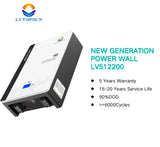 LVTOPSUN New Generation 51.2V200AH Power Wall