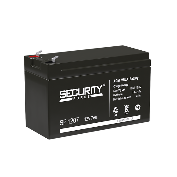 Security Force AGM Battery 12V 7AH