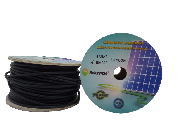 PV Cable Double Insulated 6mm² Black 100M - NM-Tech.co.za