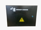 Black metal AC Distribution Box + Surge Protection - EC