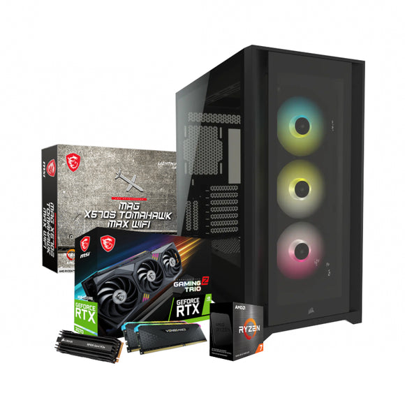 PCBuilder AMD Ryzen 7 5800X STRATEGIST Windows 11 Corsair Gaming PC - NM-Tech.co.za