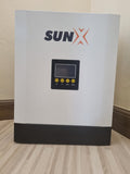 SunX 3kva 2.4KW 24V Hybrid Inverter 60A MPPT