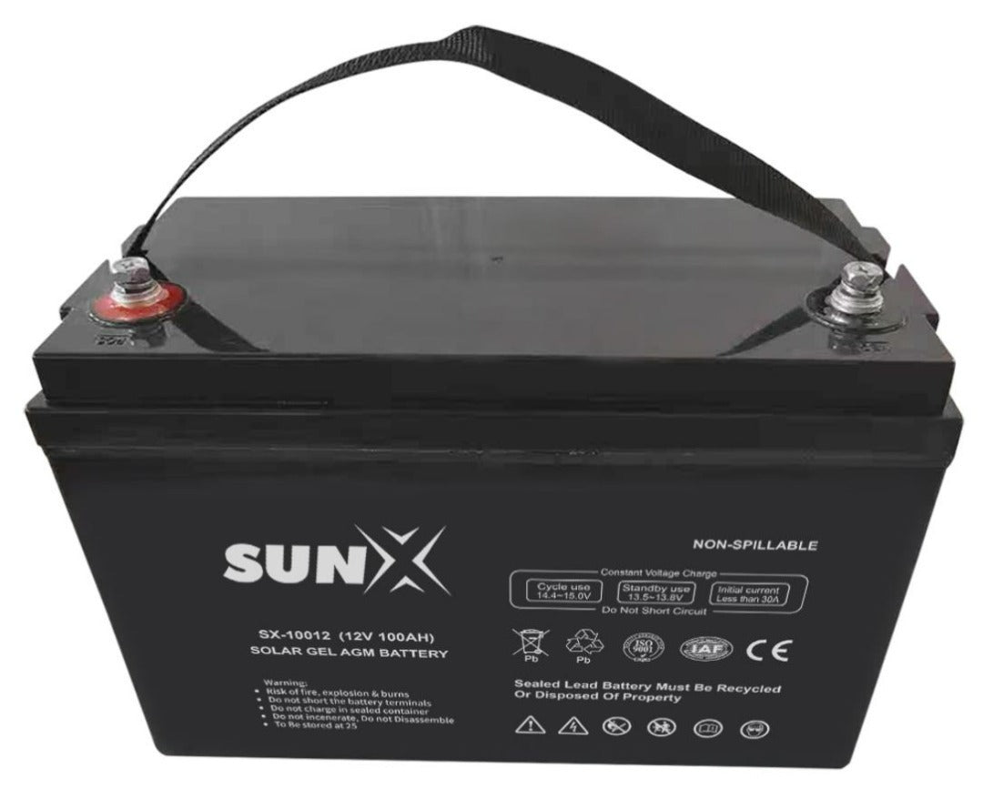 Jumax Solar - Gel Batterie 100Ah