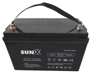 SunX - Deep Cycle 100ah 12v Gel/AGM Battery